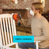 Lijadora   Roto Orbital Black+decker Bdero100  Naranja 200w 120v