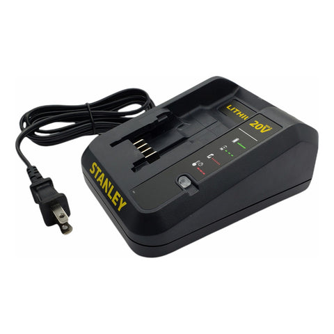 Cargador De Baterías 20v Max Lithium Stanley Sc201 P/sb20c