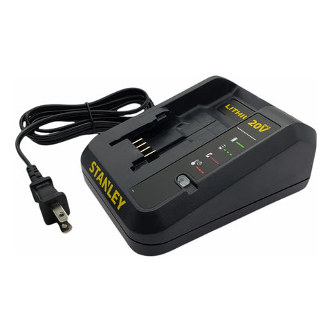 Cargador De Baterías 20v Max Lithium Stanley Sc201 P/sb20c