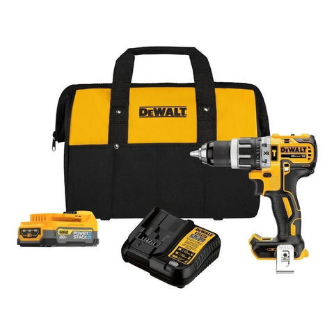 Kit Taladro Percutor/atornillador 1/2 Powerstack 20v Dewalt