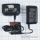 Cargador Black & Decker 9.6-18v 90592360-01 P/hp120k Gc1200