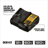 Combo Rotomartillo Atornillador Inalámbrico Dewalt Dcd7781d2 Amarillo