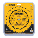 Disco Sierra Circular 8 1/4in 24d Dwa281424 Amarillo