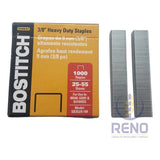 Grapas Para Trabajo Pesado 3/8 9mm Bostitch Sb353/8-1m Plata
