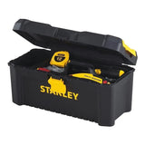 Caja Plástica Para Herramientas Broches Stanley Stst16331 Negro