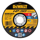 Disco Corte Metal Dewalt Dw8062 De 4-1/2 X .045 X 7/8 Pulgad Negro