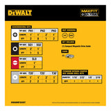 Juego 35 Puntas Brocas Maxfit Ultra Dewalt Dwaumf35set