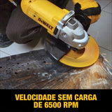 Esmeriladora Angular Dewalt Dwe490 De 50 hz/60 hz Amarilla 2200 W 120 V