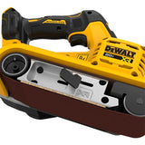 Lijadora De Banda Inalámbrica Dewalt Dcw220b Amarilla 20v Amarillo