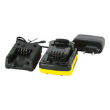 Taladro Inalambrico 3/8 Stanley Sch12s2k + Cargador + 2 Bate Amarillo 1.5 Ah