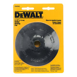 Disco De Respaldo De Goma 4 1/2 Pulgadas Dw4945 Dewalt Negro