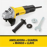 Esmeriladora Angular Stanley Stgs7115k10 Amarilla 710 W 120 V