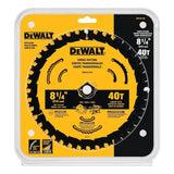 Disco Sierra Corte Madera 8-1/4 40 Dientes Dewalt Dwa181440