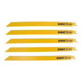 Segueta Sierra Sable 12 Pulgadas 5 Pzas Dewalt Dw4838