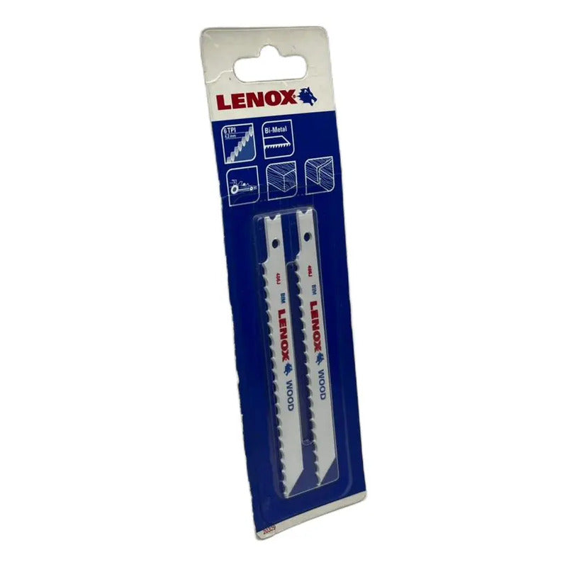 Hojas Sierra Caladora Lenox 4 Pulgadas Bimetálicas 20329