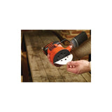 Lijadora Orbital 5 Pulgadas 200w Black+decker Bdero100 Naranja