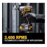 Dewalt Atornillador De Impacto Dcf845 20v Max Xr Industrial  Amarillo 50