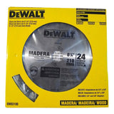 Disco Sierra Madera 8-1/4  Con 24 Dientes Dewalt Dwa03100