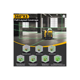 Nivel Laser Autonivelante Verde 30m 12v  Dewalt Dw089LG-k