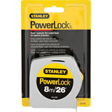 Flexómetro Stanley 33-428mx Powerlock 8 Mts