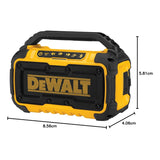 Altavoz Bluetooth Dewalt Dcr010 20v Resistente Para Trabajo Amarillo Negro