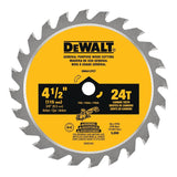 Disco Sierra Circular Madera 4-1/2 Dewalt Dwa412tct