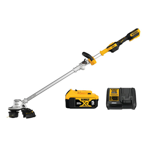 Kit Desbrozadora Con Batería Y Cargador Dewalt Dcst922p1 Amarillo