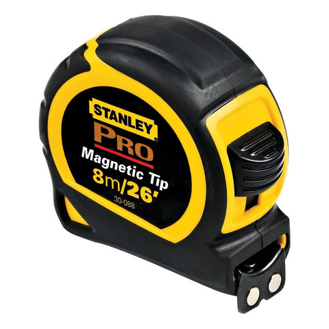 Flexómetro Magnético Pro 8 Mts X 1  Stanley 30-088