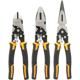 Kit De Pinzas Alicates 3 Piezas Dewalt Dwht70485