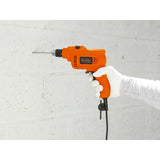 Taladro Percutor Atornillador Eléctrico De 13mm Black+decker Naranja 60 Hz