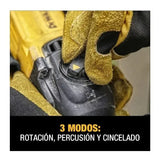 Taladro Rotomartillo Sds Plus 800w Dewalt D25133k - 3 Modos Amarillo/negro 50 Hz/60 Hz