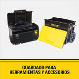 Caja Porta Herramientas Desmontable 3 En 1 Stanley Stst18613 Negro