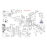 Caja Campo 1004685-59 P/taladro Magnético Dwe1622 Dwe1622-b3