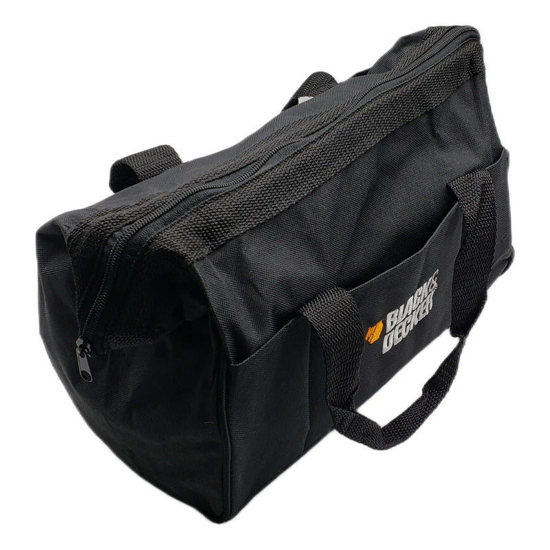 Mochila Maletín Bolsa Porta Herramientas Black+decker Negro
