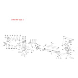 Resorte Tensión N039404 P/sierra Inglete Dws780 Dw718 Dw705