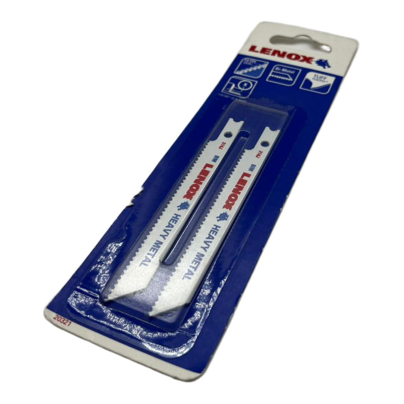 Jgo 2 Hojas Sierra Metal Pesado Vastago U Lenox 20321