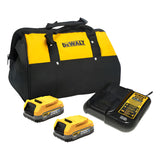 Kit Baterías Cargador 20v Powerstack Dewalt Dcbp034e2-b3