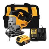 Sierra Caladora Industrial Dewalt + Maletin + Cargador 20v