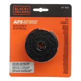 Carrete Hilo Repuesto Desbrozadora Black+decker Af-100 Gh900 Blanco