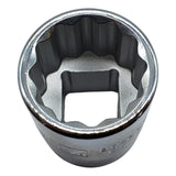 Dado 12 Puntas Mando 3/4 X 1-1/8 Pulgadas 89-667 Stanley