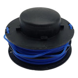 Carrete E Hilo 5140143-12 P/desbrozadora B&d Gl600 Gl600-b3 Azul