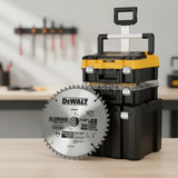 Kit Caja Herramientas Dwst60404 Torre Modular + Regalo Disco Sierra 7-1/4 48 Dientes Aluminio Plateado