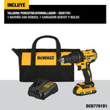 Combo Taladro Atornillador Inalámbrico Dewalt Dcd7781d1 Amarillo/negro 60hz
