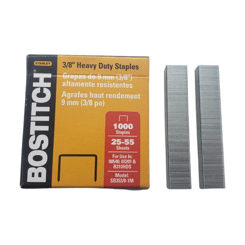 Grapas Para Trabajo Pesado 3/8 9mm Bostitch Sb353/8-1m