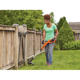 Desbrozadora Orilladora Eléctrica 20v Black+decker Lst201-b3 Negro/naranja