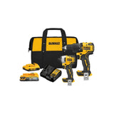 Combo Dcd709+dcf809 +1.7ah +2.0ah +s.bag Dck279d1e1-b3 - Amarillo