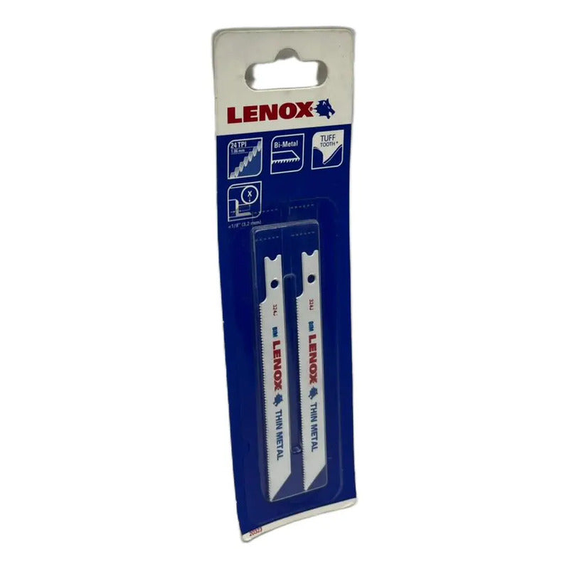 Jgo 2 Segueta Sierra Caladora Bimetal 3-5/8 Lenox 20323