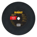Disco De Corte Para Metal 355mm X 3mm X 25.4mm Dewalt Dw0014