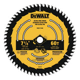 Disco De Sierra Corte Fino 7-1/4'' 60t Dewalt Dwa171460 Plateado