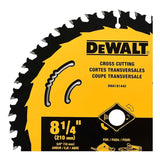 Disco Sierra Corte Madera 8-1/4 40 Dientes Dewalt Dwa181440